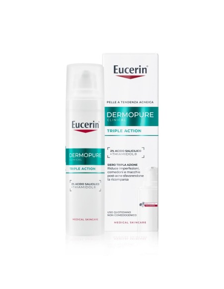 EUCERIN DERMOPURE CLINICAL SIERO TRIPLA AZIONE 40 ML