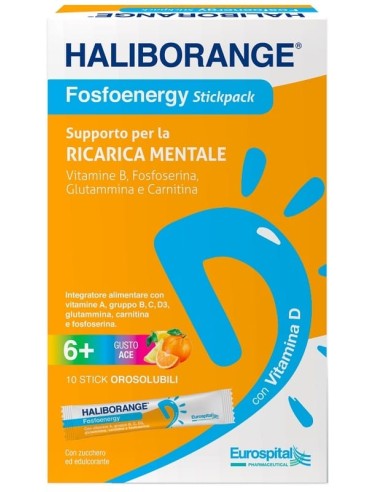 HALIBORANGE FOSFOENERGY 10 STICK OROSOLUBILI 15,2 G