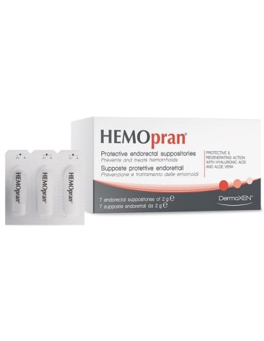 HEMOPRAN ENDORETTALI 7 SUPPOSTE 2 G
