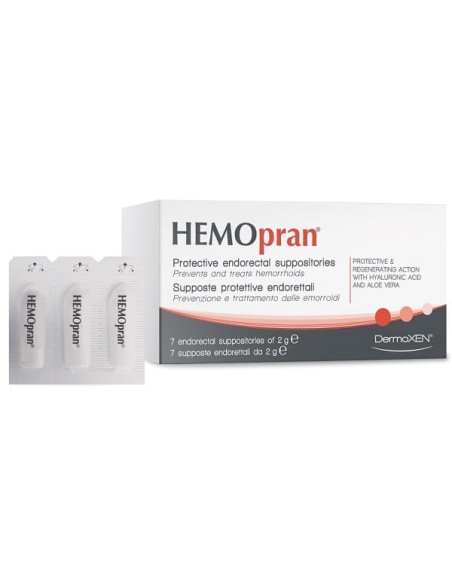 HEMOPRAN ENDORETTALI 7 SUPPOSTE 2 G