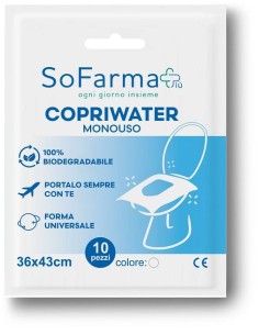 COPRIWATER MONOUSO 10 PEZZI SOFARMAPIU'