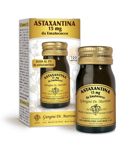 ASTAXANTINA 120 PASTIGLIE HEMATOCOCCUS PLUVIALIS
