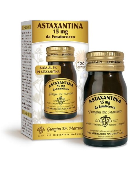 ASTAXANTINA 120 PASTIGLIE HEMATOCOCCUS PLUVIALIS