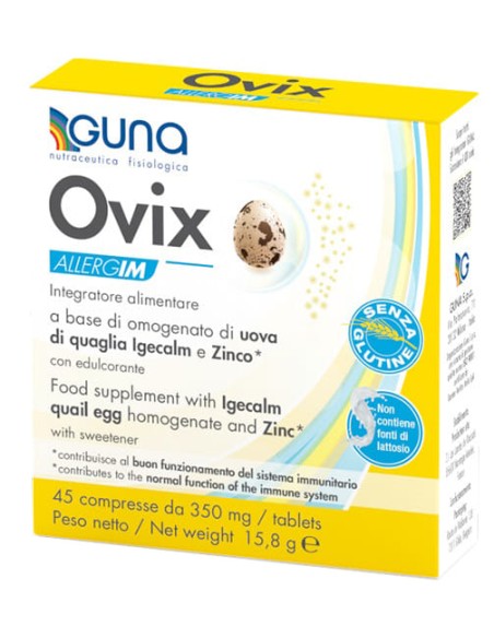 OVIX ALLERGIM 45 COMPRESSE DA 350 MG