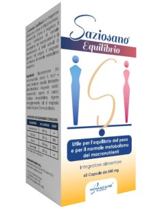 SAZIOSANO EQUILIBRIO 60 CAPSULE DA 540 MG