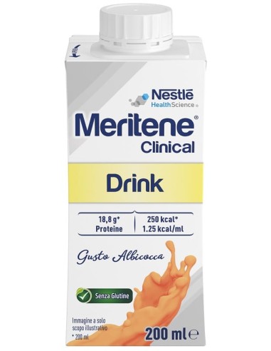 MERITENE CLINICAL DRINK ALBICOCCA 200 ML