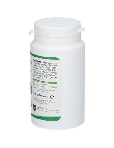 SPIRULINA 90 COMPRESSE 500 MG