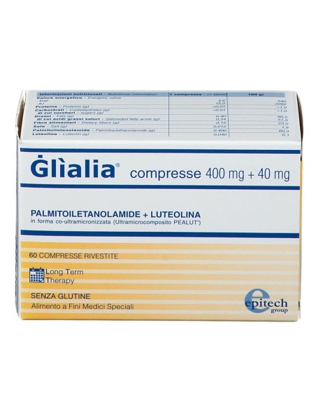 GLIALIA 400 MG + 40 MG 60 COMPRESSE