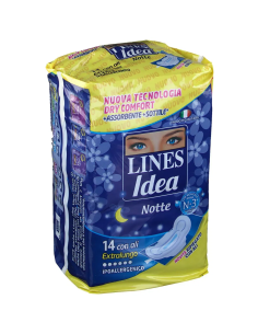 LINES IDEA NOTTE CON ALI RIPIEGATE 14 PEZZI