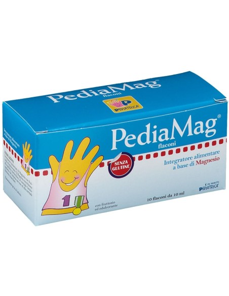 PEDIAMAG 10 FLACONCINI DA 10 ML