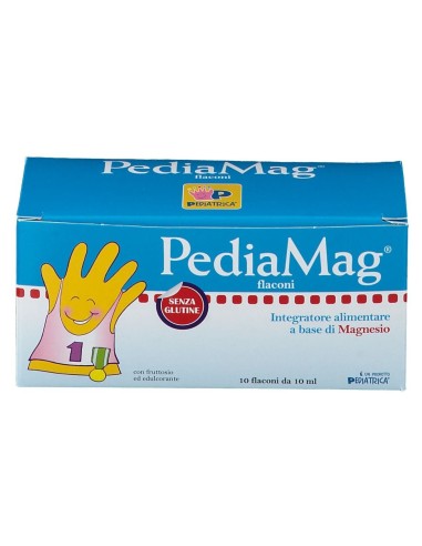 PEDIAMAG 10 FLACONCINI DA 10 ML