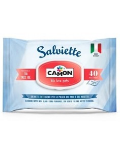 SALVIETTE TEA TREE OIL 40 PEZZI