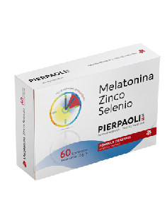 MELATONINA ZINCO SELENIO PIERPAOLI 60 COMPRESSE