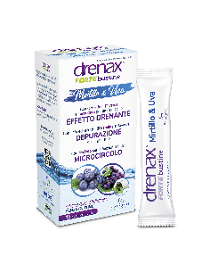 DRENAX FORTE MIRTILLO E UVA 15 BUSTINE