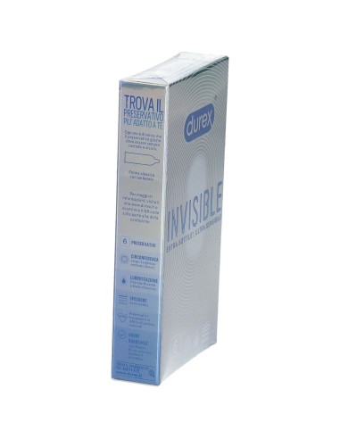 DUREX INVISIBLE PROFILATTICO 6 PEZZI