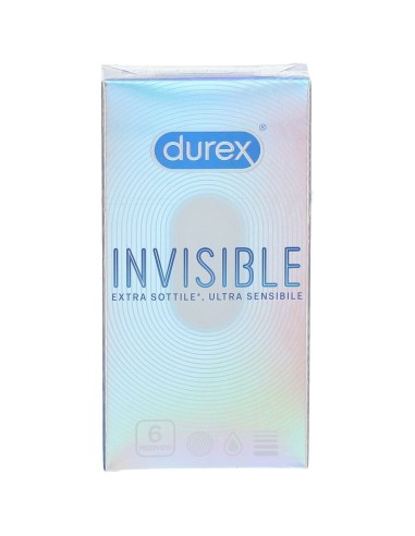DUREX INVISIBLE PROFILATTICO 6 PEZZI