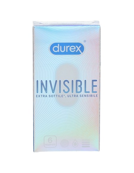 DUREX INVISIBLE PROFILATTICO 6 PEZZI