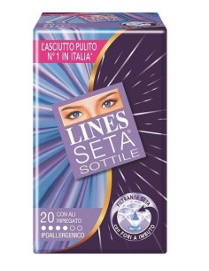 LINES SETA SOTTILE CON ALI X 20 PEZZI