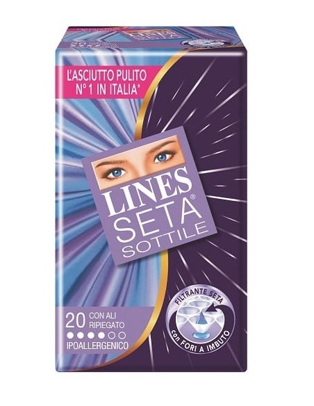 LINES SETA SOTTILE CON ALI X 20 PEZZI