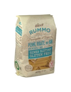 RUMMO PENNE RIGATE N66 DI RISO INTEGRALE E MAIS 400 G