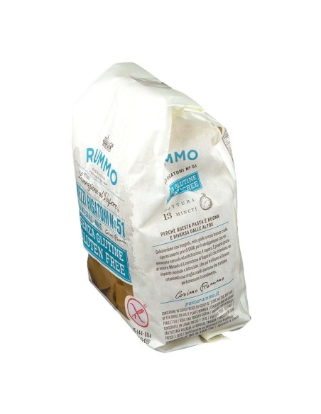 RUMMO MEZZI RIGATONI N51 DI RISO INTEGRALE E MAIS 400 G