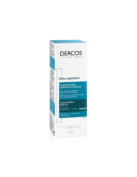 DERCOS SHAMPO ULTRALENITIVO GRASSI 200 ML