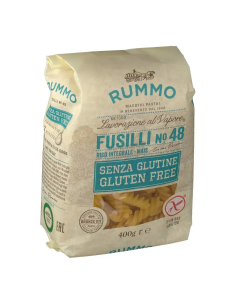 RUMMO FUSILLI N48 DI RISO INTEGRALE E MAIS 400 G
