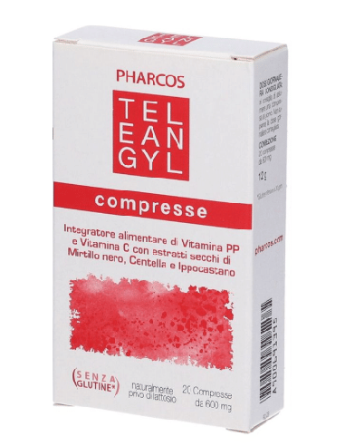 PHARCOS TELEANGYL 20 COMPRESSE DA 600 MG