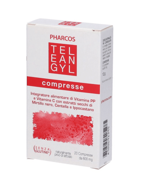 PHARCOS TELEANGYL 20 COMPRESSE DA 600 MG