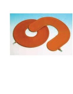 CUSCINO ANTIDECUBITO PNEUMATICO STANDARD DI GOMMA. LARGHEZZA DELLA CIAMBELLA 40CM