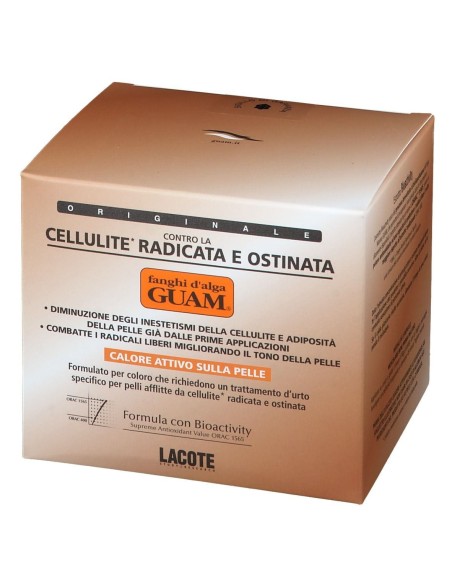 GUAM FANGHI D'ALGA CELLULITE RADICATA OSTINATA 500 G