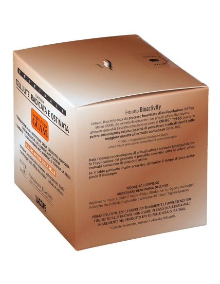 GUAM FANGHI D'ALGA CELLULITE RADICATA OSTINATA 500 G