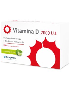 VITAMINA D 2000 UI 168 COMPRESSE MASTICABILI