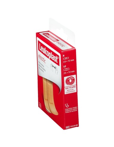 LEUKOPLAST ELASTIC 20 PEZZI ASSORTITI 2 MISURE