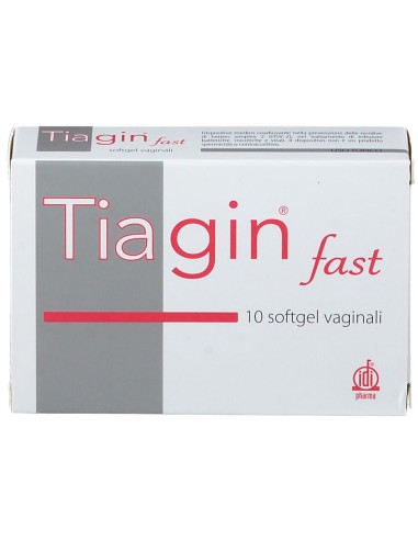 TIAGIN FAST 10 CAPSULE VAGINALI SOFTGEL
