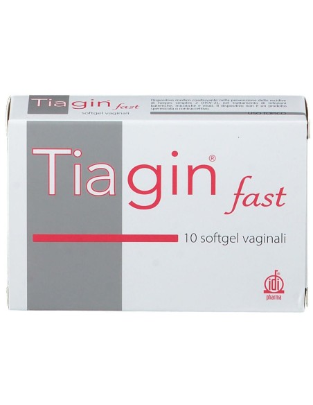 TIAGIN FAST 10 CAPSULE VAGINALI SOFTGEL