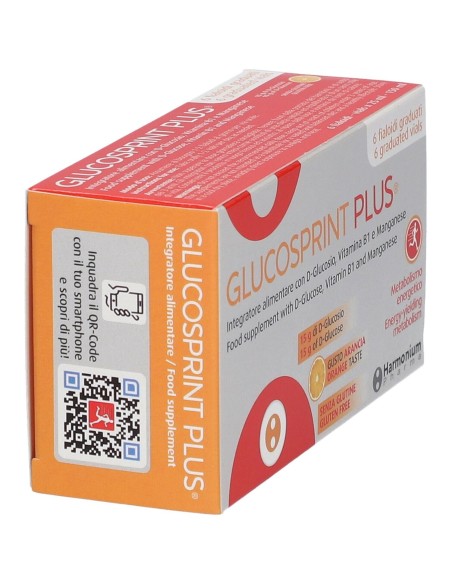 GLUCOSPRINT PLUS ARANCIA 6 FIALOIDI DA 25 ML