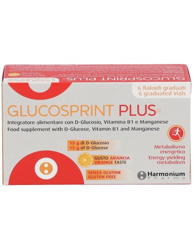 GLUCOSPRINT PLUS ARANCIA 6 FIALOIDI DA 25 ML