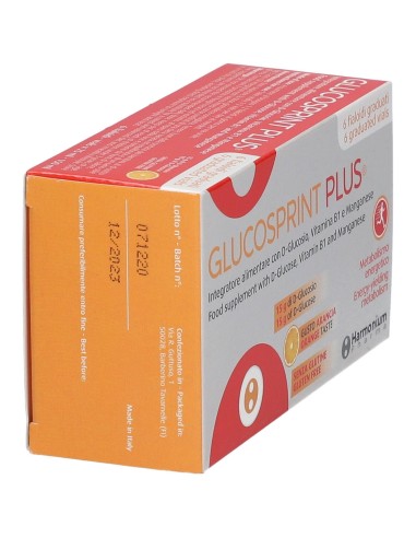 GLUCOSPRINT PLUS ARANCIA 6 FIALOIDI DA 25 ML