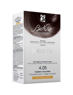 BIONIKE SHINE ON TRATTAMENTO COLORANTE CAPELLI CASTANO CIOCCOLATO 4.05