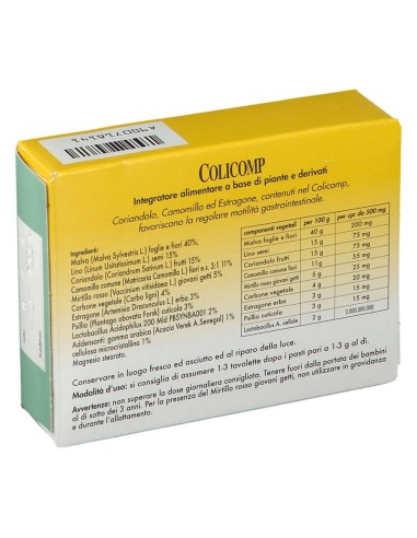 COLICOMP 50 TAVOLETTE 0,5 G 737