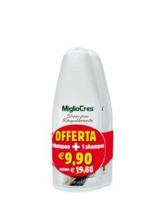 MIGLIOCRES SHAMPOO RIEQUILIBRANTE BIPACK 2 FLACONI X 200 ML