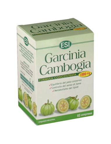 ESI GARCINIA CAMBOGIA 1000 MG 60 COMPRESSE