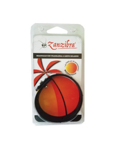 ZANZIBRA' BRACCIALE ANTIZANZARA RELIEF BLACK