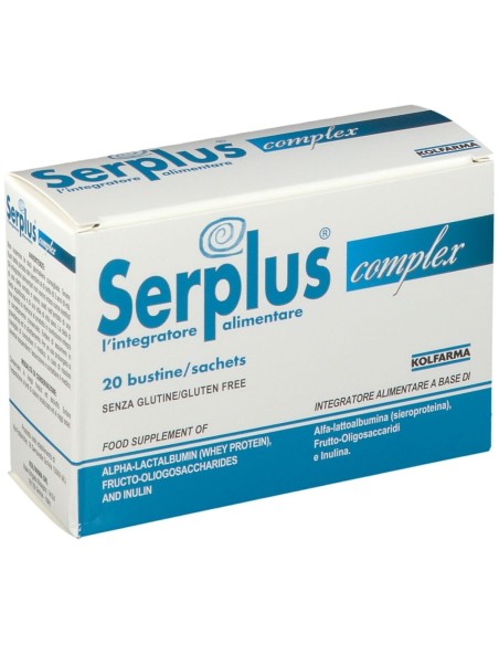 SERPLUS COMPLEX 20 BUSTINE DA 3 G CON STEVIA