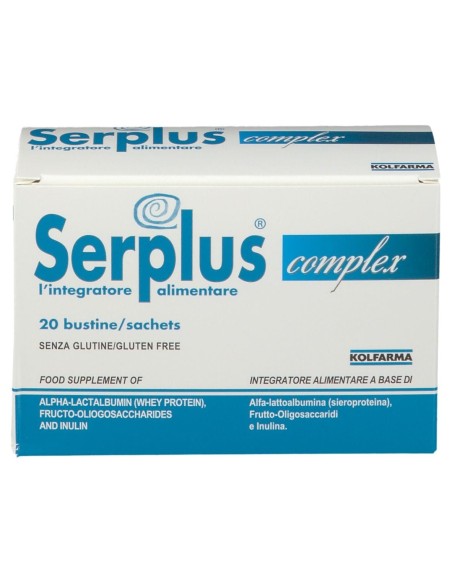 SERPLUS COMPLEX 20 BUSTINE DA 3 G CON STEVIA