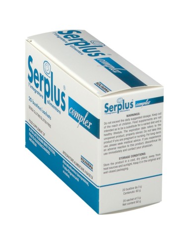 SERPLUS COMPLEX 20 BUSTINE DA 3 G CON STEVIA
