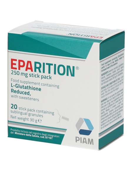 EPARITION 20 BUSTINE STICK PACK DA 250 MG DI GRANULATO SUBLINGUALE