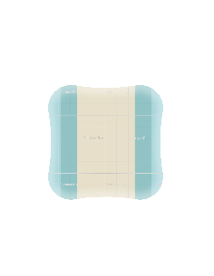 MEDICAZIONE SPECIALE ATTIVA CON IDROCOLLOIDE CON BORDI SMUSSATI COMFEEL PLUS 10X10 CM 10 PEZZI