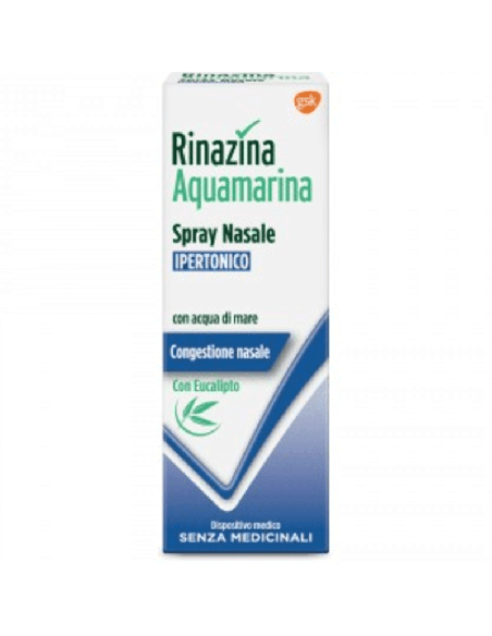 RINAZINA AQUAMARINA SPRAY NASALE IPERTONICO CON EUCALIPTO 20 ML